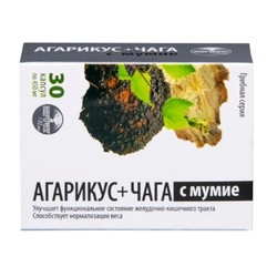 Агарикус + Чага с мумие 30 шт. капс. 450 мг