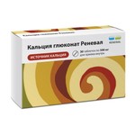 Кальция глюконат Реневал, таблетки 500 мг 30 шт