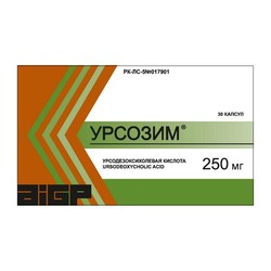 Урсозим капс. 250 мг 30 шт.