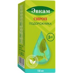 Сироп подорожника Эвкам БАД 150 мл