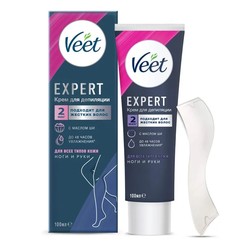 Крем для депиляции Veet Эксперт ноги и руки для всех типов кожи 100 мл