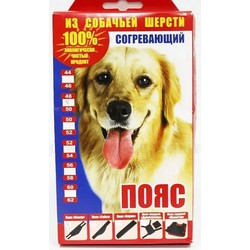 Пояс Тайга из собачьей шерсти р. 44-46