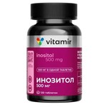 Инозитол 500 мг, Vitamir (Витамир) таблетки 900 мг 120 шт