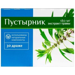 Пустырник Биокор 30 шт. др. 180 мг