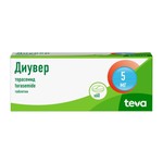 Диувер, таблетки 5 мг 60 шт