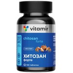 Хитозан Форте, Vitamir (Витамир) таблетки 500 мг / 1400 мг 100 шт