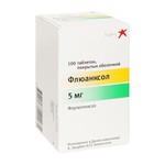 Флюанксол, таблетки покрытые оболочкой пленочной 5 мг 100 шт (рег. ЛП-005430)