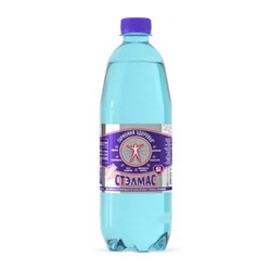 Вода минеральная Stelmas кремнистая Si лечебно-столовая газированная 1 л пэт бут.