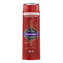 Гель для душа и шампунь для мужчин Old Spice Рокстар 3в1 400 мл