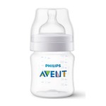 Бутылочка для кормления, Avent (Авент) 125 мл 1 шт SCY100/01 антиколиковая с 0 +