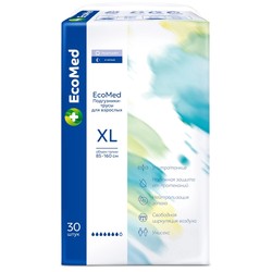 Подгузники-трусы для взрослых Ecomed р. XL (85-160см) 30 шт.