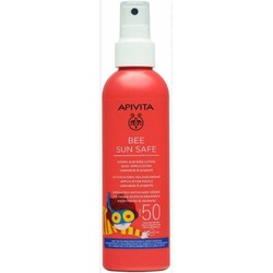 Спрей солнцезащитный для детей Apivita Би Сан Сейф увлажняющий SPF50 200 мл