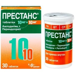 Престанс табл. 10 мг+10 мг 30 шт.