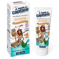 Зубная паста для детей Pasta Del Capitano джуниор 6+ мягкая мята 75 мл