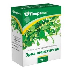 Эрва шерстистая сырье 25 г 1 шт. (пол-пола) чайный напиток серии Дары природы