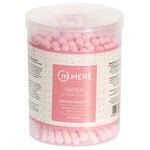 Палочки ватные, Mere (Мере) 100 шт на бумажной основе розовые стакан