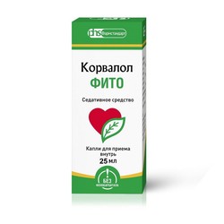 Корвалол Фито капли д/приема внутрь 25 мл 1 шт.