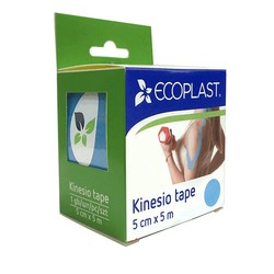 Кинезио тейп Ecoplast р. 5смх5м 1 шт.