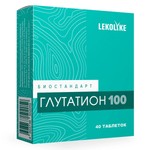 Биостандарт Глутатион 100, Lekolike (Леколайк) таблетки 600 мг 40 шт