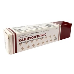 Канизон плюс мазь д/наружн. прим. 15 г 1 шт.