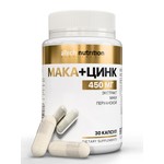 Мака + Цинк, aTech Nutrition (аТеч Нутришн) капсулы 450 мг / 620 мг 30 шт