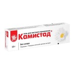 Камистад, гель для местного применения 20 мг/г+185 мг/г 10 г 1 шт