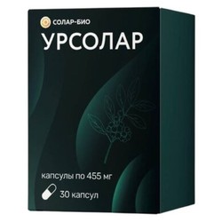 Урсолар 30 шт. капс. 455 мг
