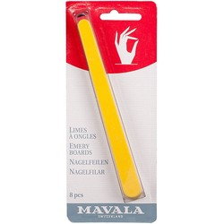 Пилочки для маникюра 8 шт. Mavala