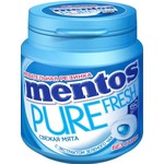 Жевательная резинка, Mentos (Ментос) 100 г Пуре свежая мята банка