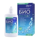 Раствор для ухода за контактными линзами, Ликонтин-Био 120 мл с контейнером