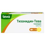 Тизанидин-Тева, таблетки 4 мг 30 шт
