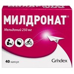 Милдронат, капсулы 250 мг 40 шт
