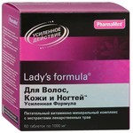 Леди'С, таблетки 1 г 60 шт формула усиленная для волос кожи и ногтей