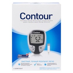 Глюкометр Contour без принадлежностей и тест-полосок
