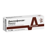 Диклофенак-Акрихин, мазь для наружного применения 1% 30 г 1 шт