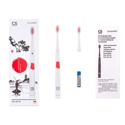 Зубная щетка электрическая CS Medica Соник макс звуковая SonicMax CS-167-W