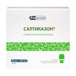 Салтиказон, порошок для ингаляций дозированный 50 мкг+500 мкг/доза 60 шт в комплекте с устройством для ингаляций
