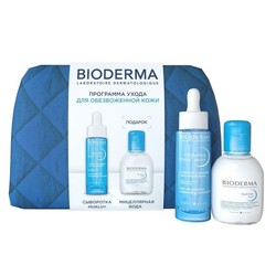 Набор Bioderma Гидрабио для обезвоженной кожи сыворотка Hialu + мицеллярная вода H2O 30 мл + 100 мл