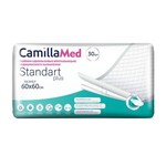 Пеленки впитывающие медицинские одноразовые, CamillaMed (КамиллаМед) р. 60 см х 60 см 30 шт стандарт плюс