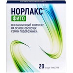 Норлакс фито, порошок 5 г 20 шт послабляющий комплекс саше-пакет