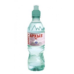 Вода минеральная Архыз Спортлок негазированная 0.5 л