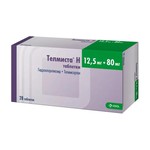 Телмиста Н, таблетки 12.5 мг+80 мг 28 шт