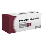 Ривароксабан-ФП, таблетки покрытые оболочкой пленочной 20 мг 60 шт