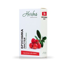 Брусники листья 20 шт. ф/пак. 1.5 г