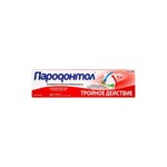 Зубная паста, Пародонтол 124 г Тройное действие