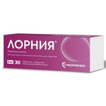 Лорния, таблетки покрытые пленочной оболочкой 8 мг 30 шт