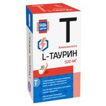 L-Таурин, Будь здоров! капсулы 500 мг 60 шт
