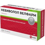 Небиволол Велфарм, таблетки 5 мг 28 шт