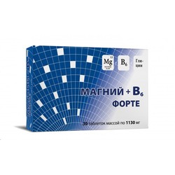Магний+В6 Форте 60 шт. табл. 1130 мг