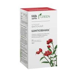 Фиточай Будь здоров! Шиповник Грин 20 шт. 2 г